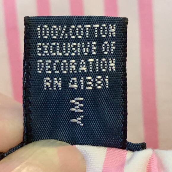 Ralph Lauren Mens Custom Fit Shirt Medium Pink White Striped Button Down Preppy - Picture 6 of 15